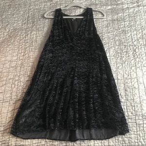 Aritzia Wilfred Free Velvet Mini Dress